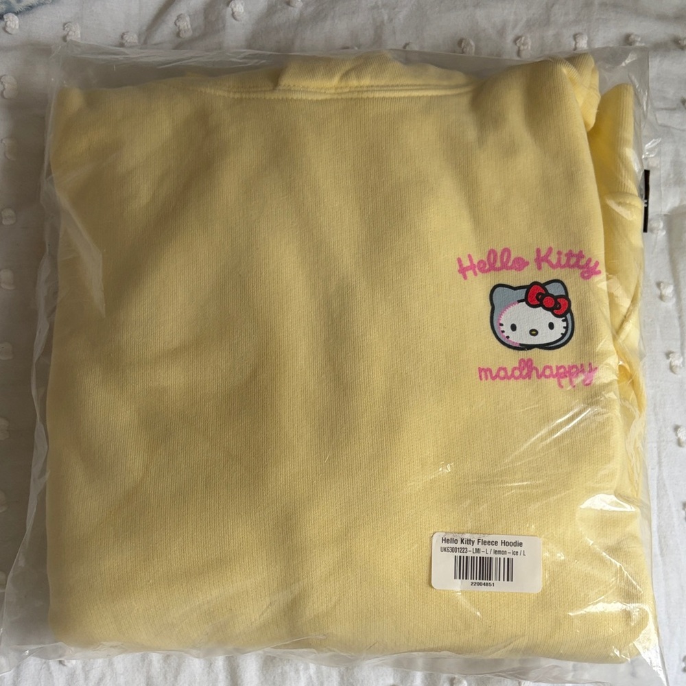 Madhappy Yellow Hello Kitty Hoodie